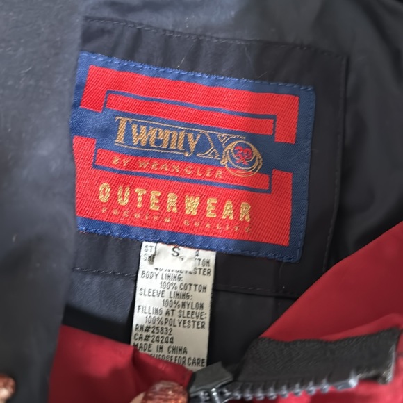 Twenty X by wrangler, navy blue jacket, small - Picture 7 of 10